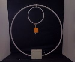 Antenă Buclă Magnetică cu LNA - Recepție Amplificată pentru Semnale Slabe