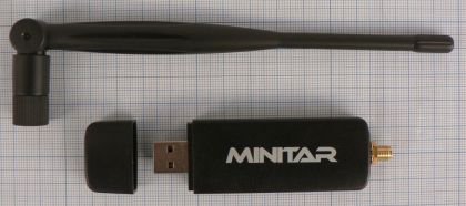 Placa USB minitar cu antena detasabila SMA R/P