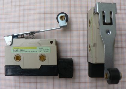 Limitator_micro cu rola gri L 41 A/0V/0*1*3mm