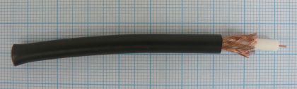 Cablu RG59 75 OHM, 0,58 Cu, 95% Cc, 6,2mm PVC Mil C17 tambur