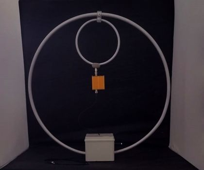 Antenă Buclă Magnetică cu LNA - Recepție Amplificată pentru Semnale Slabe