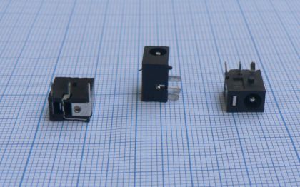 Mufa/conector DC mama placa, 1.5 mm