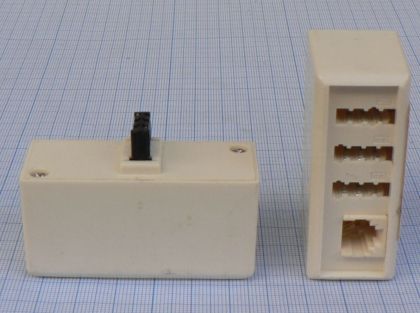 Adaptor/reductie TAE  F - 3x TAE NF/F+1x6/4 mama sistem de telefonie Germania