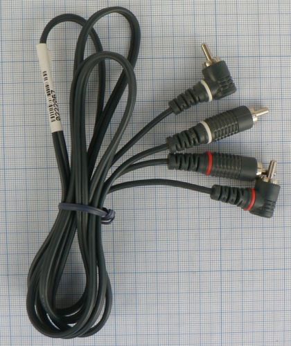 Cablu 2*RCA tata- 2*RCA tata 90grade /1.5 m
