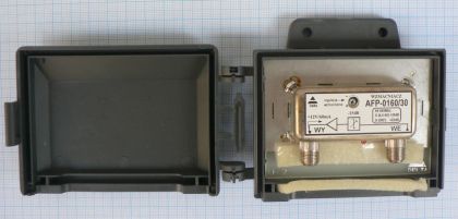 Amplificator de semnale TV, de exterior, castig 30dB, canale 1-60