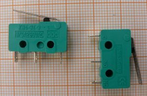 Limitator_micro cu lamele Verde 3A/250V/9.5*6.5*20mm