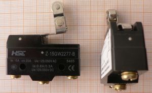 Microintrerupator industrial limitator cu lamela + rola 220v/10A mm