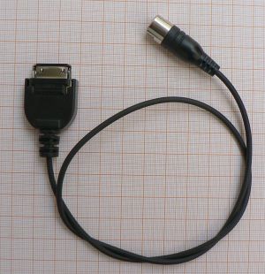 Adaptor de antena, pe cablu, pentru aparatele marca Mitsubishi: Star, V3688