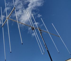 Aantena Yagi FM profesionala, 7 ELEMENTE,  9 dbi castig
