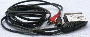 Cablu SCART tata - S-VHS tata + 2*RCA tata/ 2 m