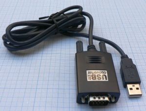 Cablu adaptare USB-RS232(DSUB9 pini), 1.8m