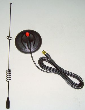 Antena pentru amplificare semnal de telefonie mobila auto magnetica, GSM, DCS, 5dBi