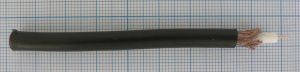 Cablu RG59, 75 OHM, 0,58 CCA, 95% CCA, 6,2mm PVC Mil C17 tambur 100m