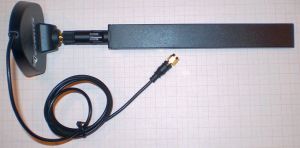 Antena pentru amplificare semnal, 2.4 respectiv 5.5Ghz, 5 dbi, omnidirectionala